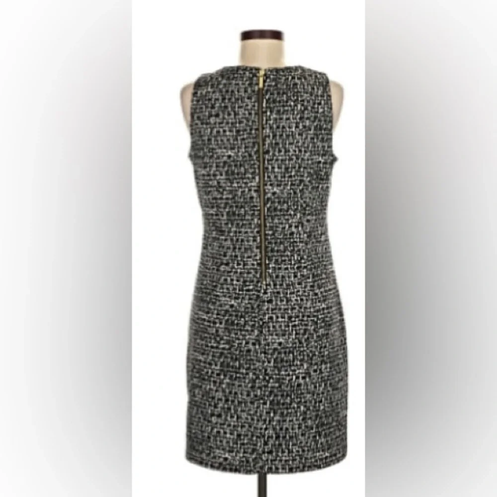 Michael Kors Monochrome Patterned Mini Dress